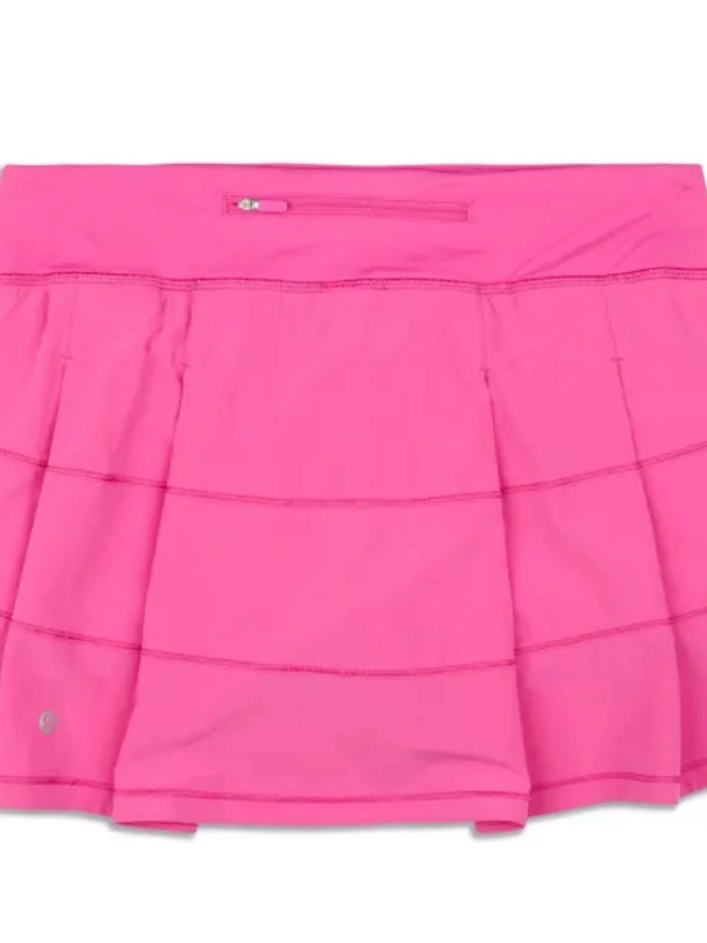 Lululemon Pace Rival skirt 4-way stretch sz 10 Sonic Pink Guc - Picture 7 of 9